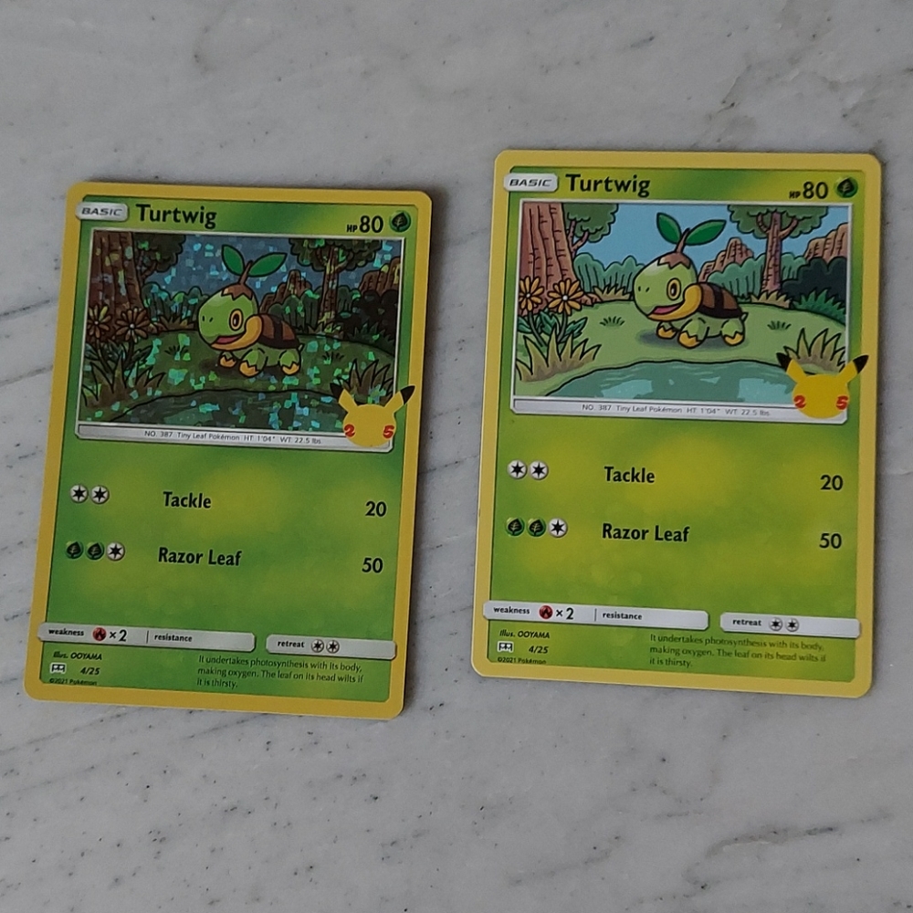 Turtwig pokemon 25th anniversary